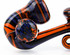 Elev8 Premier Custom Sherlock By Matt Z. - Purple, Black, Orange and Steal Wool Marble View