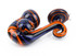 Elev8 Premier Custom Sherlock By Matt Z. - Purple, Black, Orange and Steal Wool Bottom View