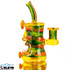 Collaboration Tikki Head Dab Rig by Don Chile Ortega and Davey Cakes Glass#281