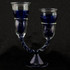 One Of a Kind Blue Wedding Glasses and cups by Steve Kelnhofer