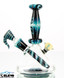 Mini Tube Dab Rig with Wig Wags by Simply Jeff Glass #317