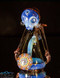 Nic Austurino and Azul Collaboration UV reactive Dab Rig #329