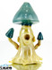 Erk De Jerk Glass Mushroom Dab Rig #331