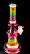 Gold Ruby Millie Slice Glass Liquid Arts Rig #308