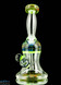 Blue & Green Minitube W Trippy Tech Base by Steve Kelnhofer  #451