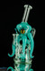 Teal Octopus Recycler by Als Boro Creations  #470