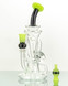 Double Dose Green Recycler by Tonsofun GLass #537