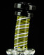 Yellow & White Faberge Rig by dynamic glass #573