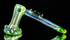 Green Color Changing Hammer bubbler by Steve Kelnhofer & Space Ghost #585