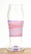 Pink line tubing pint glass with purple lips by Steve k #40