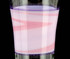Pink line tubing pint glass with purple lips by Steve k #40