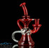 Red Frit Color Klein Recycler by Happy Time Glass 634