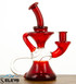 Red Frit Color Klein Recycler by Happy Time Glass 634