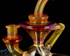 Amber Purple Frit Color Klein Recycler by Happy Time Glass 638