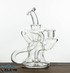 Micro Klein Triple Uptake Recycler by Happy Time Glass 674