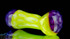 Honeycomb Lime and Royal Jell Spoon by The Glass Parrot 6