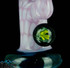 Purple Butter Honey Comb Bubbler by Lame P #693