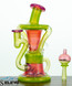 Watermelon Klein Recycler with Carb Cap by Andy G #708
