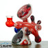 Funky Splat Arm Red Sky Ferankshanaw by Steve K #753