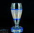 Blue Spiral Wine Glass by Steve K #66