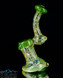 Shamrock Butter Fumed Bubble Trap Bubbler by Steve K #817