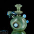 Moon Flask Bubbler by Bearclaw Glass #819