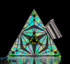 Quantum Opal Triangle Pendant by Kravin Glass and Graphic Zack #89