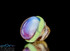 CFL Reactive Eye Beanie Pendant by Junkie Glass #93