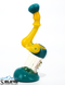 Bubbler Water Pipe - Goldmember and Ocean Butter Bubbler by Steve Kelnhofer #885