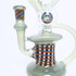 Water Pipe Bong - Rainbow Floating Recycler by Happy Time Glass X Matt Z. #970