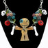 Glass Jewelry - Doll Choker Necklace by Mars Glassworks X Muller Glass #119