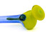 Flower Pipe - Blue Dichro Spoon with Amazon Butter #482