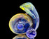 Flower Pipe - Starry Nights Horny Disc Pipe by Steve K. X Sean O'Tron #28