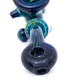 Flower Pipe - Wig Wag Sherlock Pipe with UV Accents by Andy G. #487