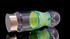 Custom Glass Water Bottle -  Green Sexy Wide Mouth by Steve K. #60