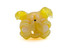 Glass Jewelry - Yellow Blickey Pendant by Casto Glass #147