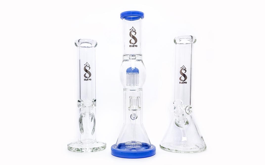 Water pipe Glass Smoking Bong Accessories, Size: 8 Inch at Rs 1050/piece in  Hathras