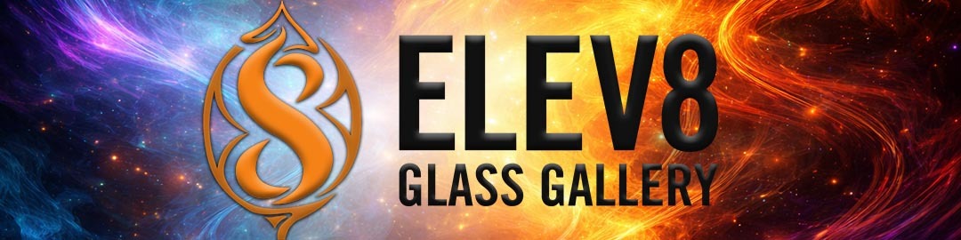 Elev8 Glass Gallery functional glass art and dry herb vaporizers in Colorado Springs