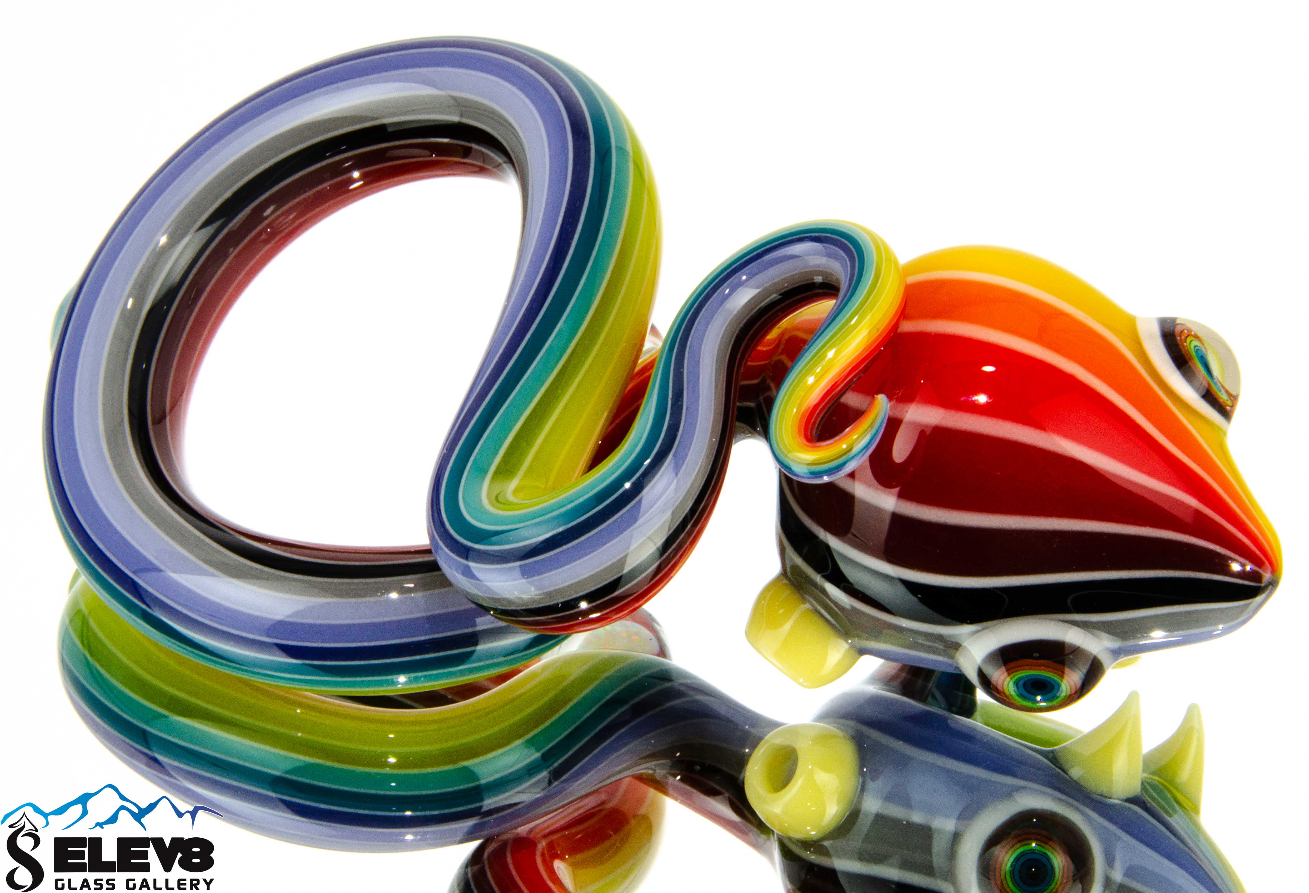 Elev8 Premier: Custom Alien Skin Pipe with Fuming by Steve K #3
