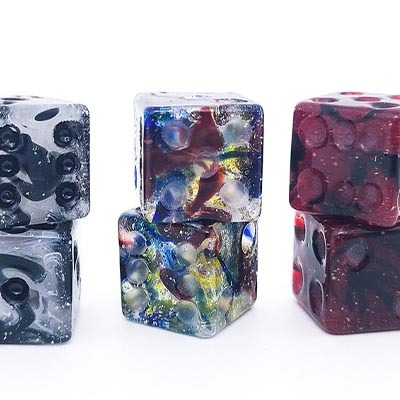 Did your loved one, love playing games? These cremation dice are a perfect way to encase your loved ones ashes in glass for eternity. Cremation Glass Dice