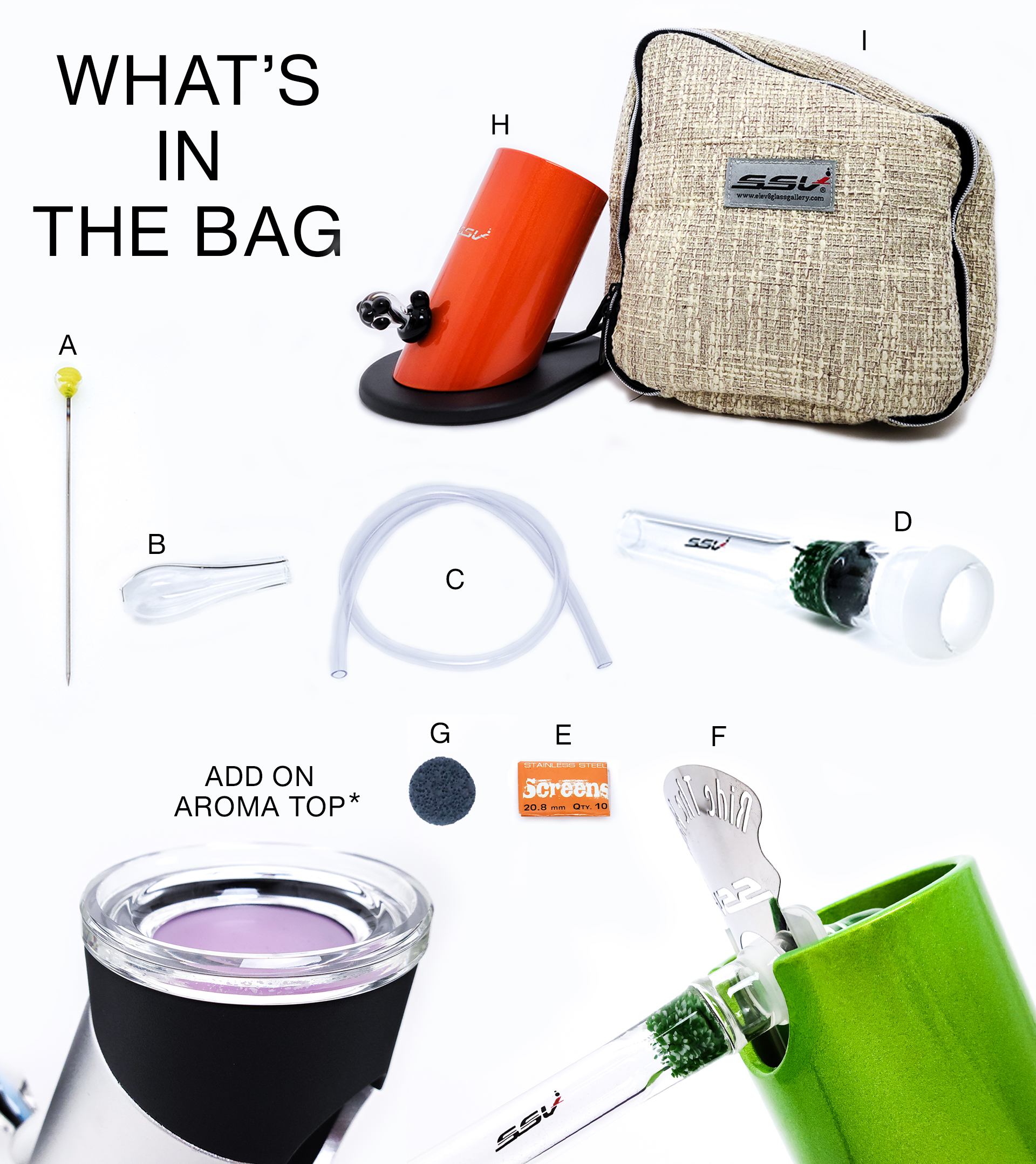 Super Surfer Vaporizer - What's in the Bag? 