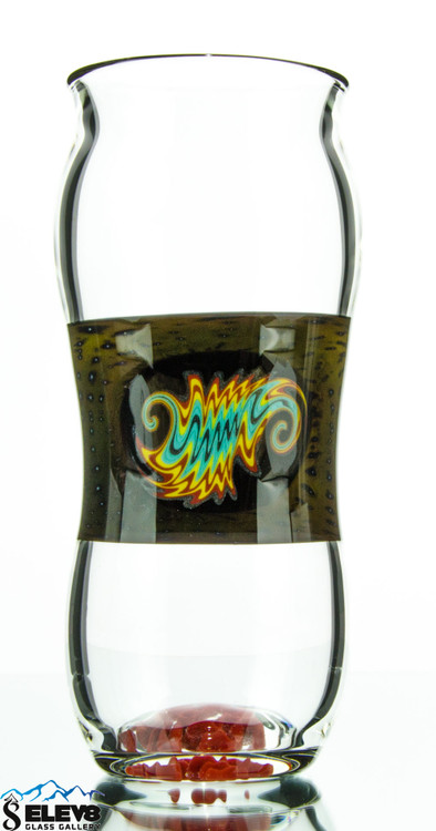 Custom Frit Drinking Glass Set