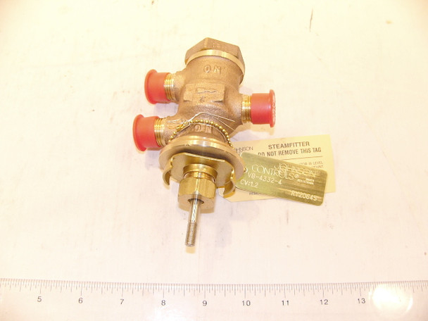 Johnson Controls VB-4332-4 1/2"Flare Mixing Valve,1.2 Cv