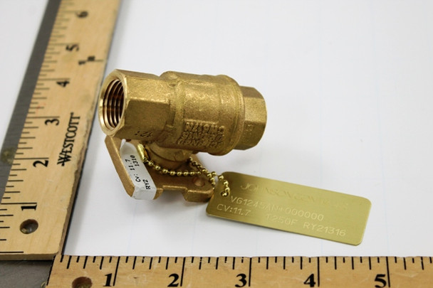 Johnson Controls VG1245AN 1/2" 2W 11.7Cv Ss Ball Valve
