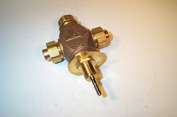 Johnson Controls VG7882ET 1/2"UnSwt,3Wmix,1.8Cv,Brass
