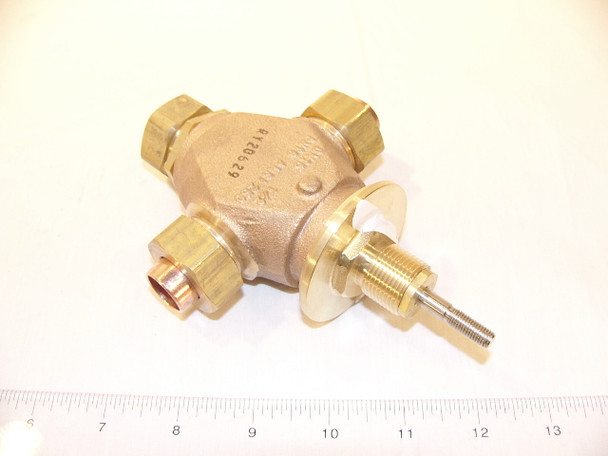 Johnson Controls VG7882GT 1/2"UnSwt,3Wmix,4.6Cv,Brass Valve