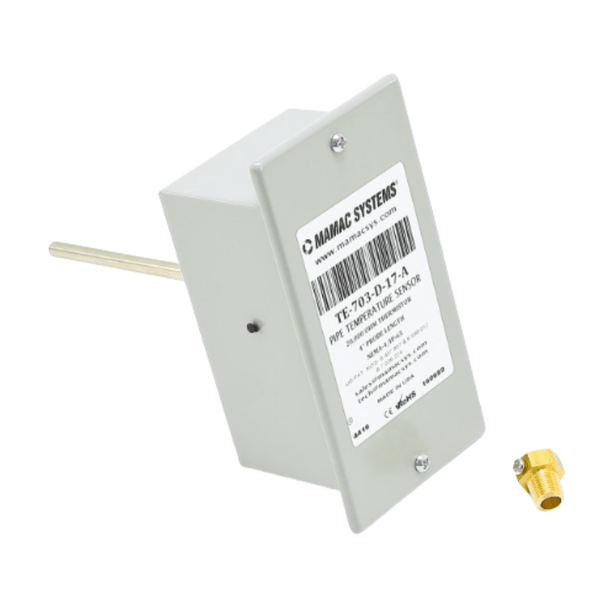 MAMAC Systems TE-703-D-17-A-1 Immersion Temperature Sensor