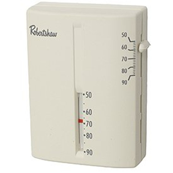Robertshaw 9204V 24V 2 Wire 1 Heat Vert Thermostat
