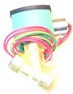 ASCO 8030G16 1/2" N/C, 0/4Air, 0/6Water, 2.8Cv Valve