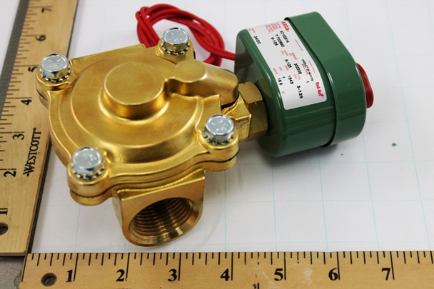 ASCO 8210D14-24VDC 1" No 5/125# Water Air Oil Brass